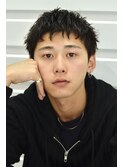 □#ベリーショート#ニュアンスパーマ#スパイキーショート#黒髪