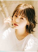 フェミニンロング似合わせカットミディアムスパイキーショート