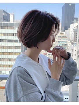 イヴォークトーキョーオーサカ(EVOKE TOKYO osaka) 大人ショートボブ