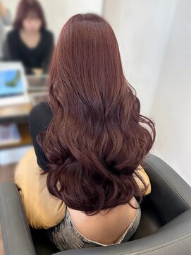 シエルバイアフロート(ciel by afloat) 〇ピンクラベンダー ブリーチなし 韓国ヘア 艶カラー