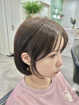 ミツボシ 本八幡(MITSUBOSHI) イメチェン/ホワイトグレージュ/美髪/細めハイライト[本八幡]