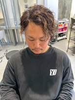メンズサロン キング 枚方店(Men’s salon K!ng)&nbsp;波巻きツイストスパイラルパーマ/フェザーパーマ/眉毛/メンズ