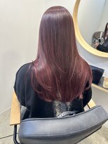 ハイク(HYKE)&nbsp;髪質改善トリートメントカラー/ワインレッド