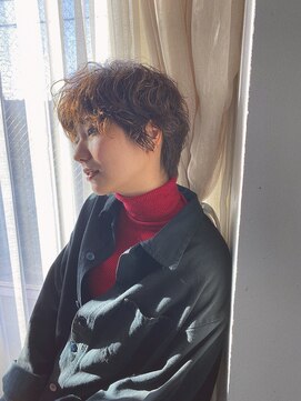 ディジョン 自由ヶ丘(Dijon) 韓国顔まわりレイヤーカットグレージュオリーブベージュブラウン