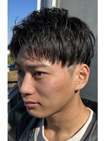 オシャレドロボウ ビス OSHARE DOROBO bis&nbsp;【オシャドロ/京田辺/新田辺】アップバングショート/メンズ