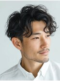 MEN’S HAIR/ダウンパーマ/フェザーパーマ/川西能勢口/川西池田