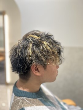 white highlight [ダブルカラー／ブリーチ／髪質改善]