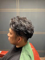 ヤスムラ(YASUMURA)&nbsp;冬のツヤ感パーマ【西宮北口/理容室/メンズカット/パーマ】
