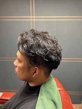 冬のツヤ感パーマ