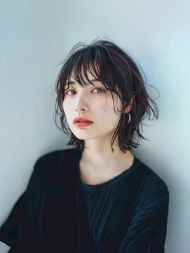 プラス ファースト ヘア(Plus 1st) シャギーボブ×ナチュラルモード