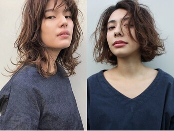 ペネロープ(Penelope)の写真/魅力を引き立てる似合わせパーマが得意。柔らかく揺れるカールが自然な抜け感を生み、毎日をもっと軽やかに