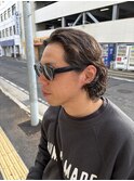 ニュアンスウェーブのメンズミディアム