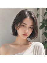 アロン(ALLON)&nbsp;抜け感ハンサムなショートボブ