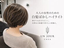 アンジュールクレア(UN JOUR CREA)の雰囲気（【髪質改善/ハイライト/キッズカット/白髪ぼかし】）