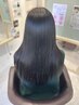 【髪質改善専門店イチ押しメニュー!】ケラフェクト(毛髪強化剤)＋縮毛矯正