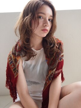 コス(kos) イメチェン/前髪/アンブレラカラー/ピンクベージュ/kos/二子玉川