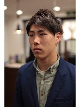 ヘアメイク グリーン アール(HAIR MAKE Green R) ナチュラルツーブロックスタイル