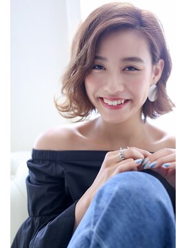 アヴァンス 京橋店(AVANCE) 【AVANCE京橋】大人カジュアルワンカールミディアムヘアボブ２