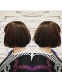 切りっぱなしボブ♪