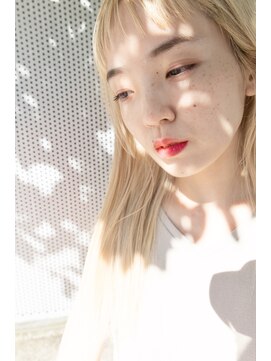 ヘアーアンドアトリエ マール(Hair&Atelier Marl) 【Marl】ブロンドヘアに透明感メイク♪