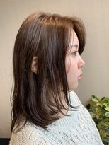 アフェット(con affetto) affetto 永井健二 ブルーアッシュ ミディ