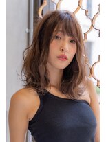 アメリ 新宿(Ameri)&nbsp;Ameri 大人色っぽセミディ　イルミナカラー　【新宿】