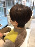 ツーブロックショート 30代40代50代 藤沢 カラーで髪質改善