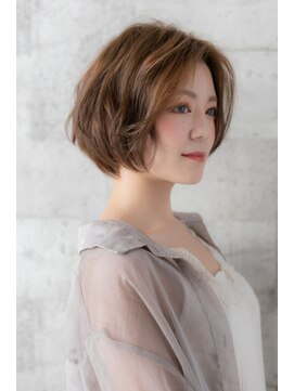 モッズヘア 足利(mod'hair) 20代30代40代/抜け感/小顔/くせ毛風パーマ/ナチュラルボブ