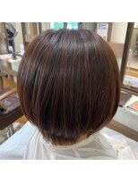 ピースサイン(peace sign)&nbsp;ショートボブ