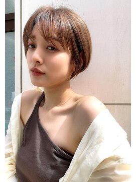 ラエティス(Laetus) 大人の丸みショートボブ/髪質改善/縮毛矯正