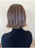 切りっぱなしボブ