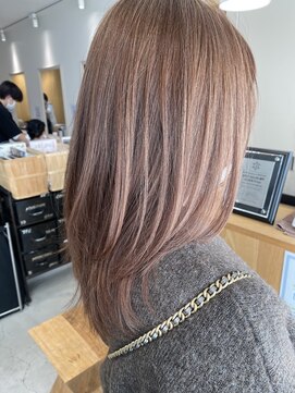 トリート 浦安店(TREAT) 極細ハイライトベージュ_TREAT浦安