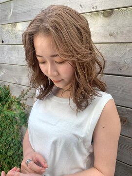 パーク(PAAQ) 【paaq kana】まろやかベージュ×レイヤーカット