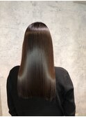 【est 新宿】NATURAL ストレート×美髪×サラサラヘア髪質改善