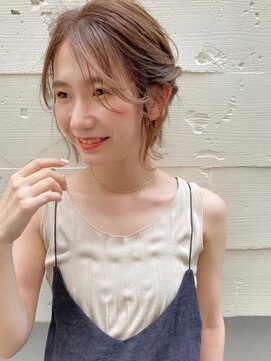 パーク(PARK) 【PARK】ハーフアレンジ×シースルーバング