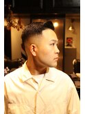 新宿/スキンフェード/7:3分け