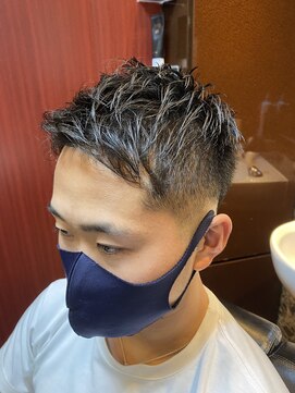 ヒロギンザ 新橋日比谷口店(HIRO GINZA) 爽やかフェードショート 新橋 理容室 床屋 日比谷 ヒロ銀座