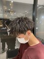 ザサードヘアー 千葉(THE 3rd HAIR)&nbsp;ショートヘアを引き立てるツイスト系パーマ