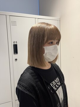 エイト ヘアサロン 渋谷本店(EIGHT) 切りっぱなしボブ