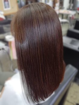 ヘアースタジオエイブルの写真/髪のダメージを改善して、今までにないツヤ感を実現！髪本来の自然な美しさを引き出す☆