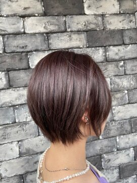 ライズ バイ レボ 柏店(RISE by REVO) イメチェン/似合わせカット/フルバング/レッドブラウン/柏