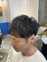 アメラボ(AmeLab)&nbsp;名古屋天白区梅ヶ丘大人メンズナチュラルパーマボリュームアップ