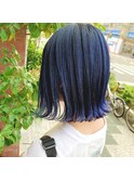 #ケアブリーチ#ブルーカラー#髪質改善