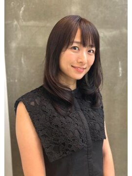 カエルムアヴェダ(CAELUM AVEDA) ナチュラルミディー☆オリーブベージュカラー