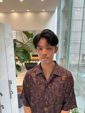 ガリカ 大名(Gallica) <オバマ>簡単スタイリング◎韓国爽やかシースルーコンマヘア