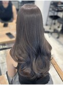 ☆マロングレージュ こなれミディ ウェーブパーマ 学割U24☆