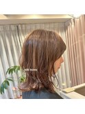くびれボブ　ブラウン　ミディアム　20代  30代　40代　横須賀