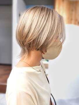 アース 錦糸町店(HAIR&MAKE EARTH) 20代30代大人可愛い小顔ショート丸みボブウルフカット