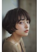 マッシュボブ/ワイドバング/顔まわり/【lana hair 新宿】