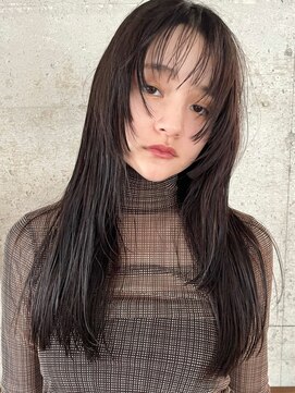 ネルバイグリーン(Nelle by green) 町田レイヤーカット、ミディアムレイヤー、町田ハッシュカット